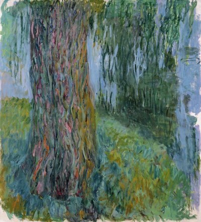 Weeping Willow and the Waterlily Pond by Claude Monet